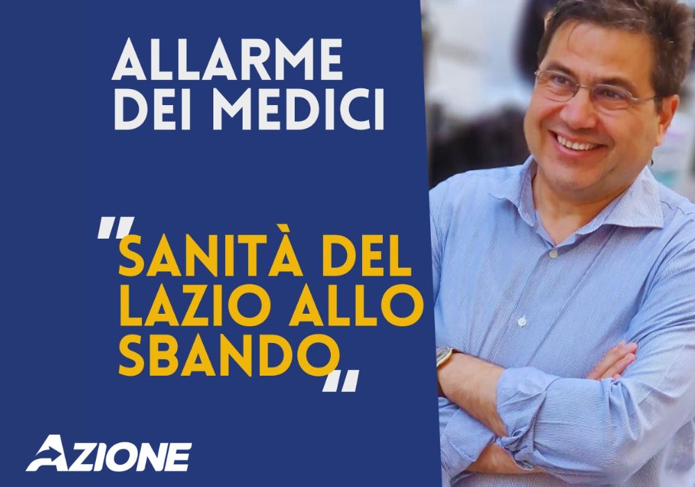 Allarme medici: sanità del Lazio allo sbando