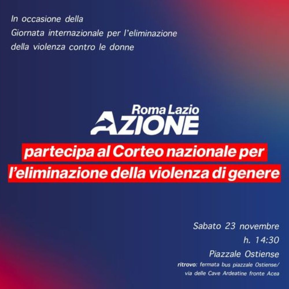 Corteo nazionale contro la violenza di genere