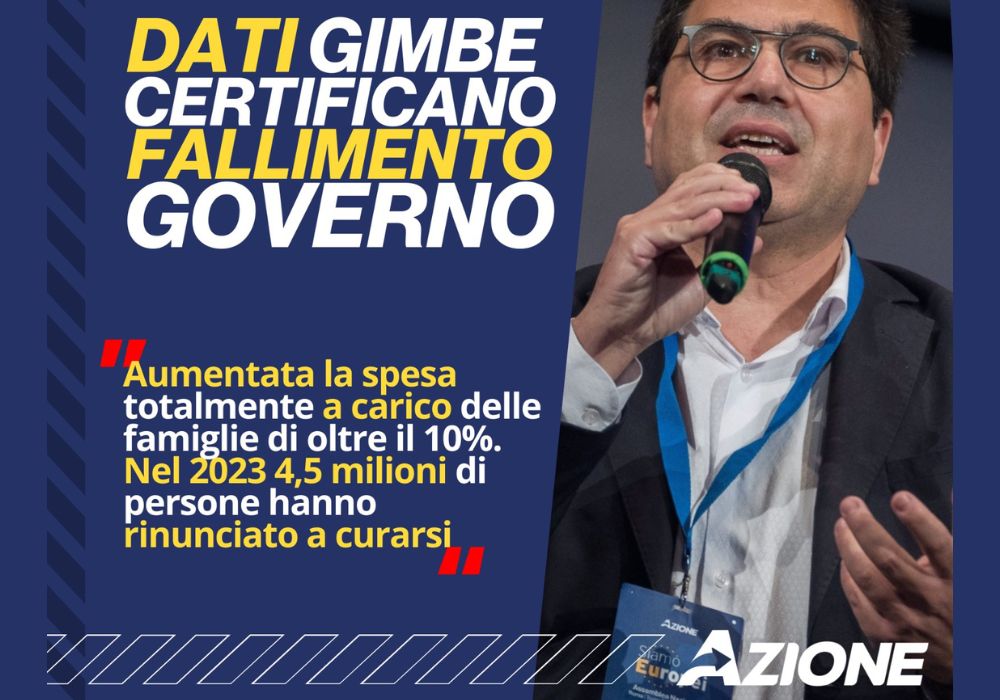 I dati Gimbe certificano il fallimento del Governo