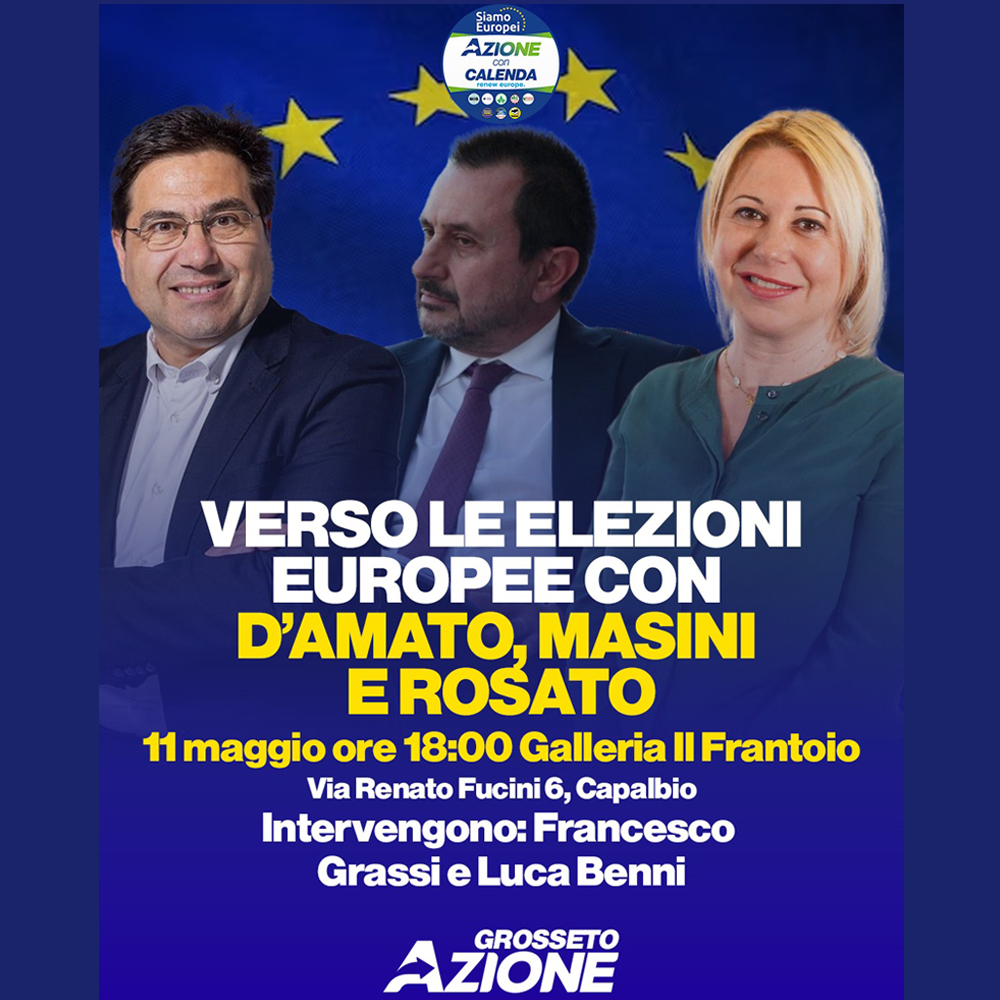Verso le elezioni europee con D'Amato e Masini