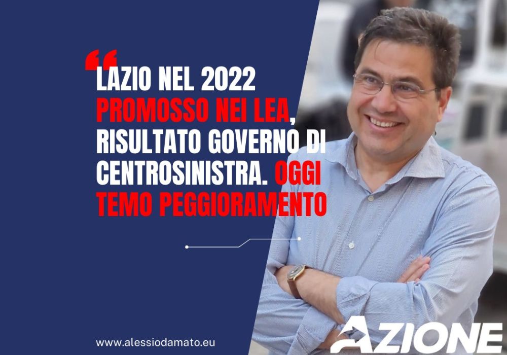 Dati Gimbe: il Lazio rischia un'inversione di marcia rispetto al 2022