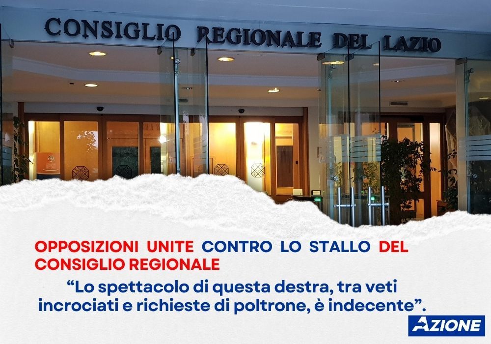 Opposizioni unite contro lo stallo del Consiglio Regionale